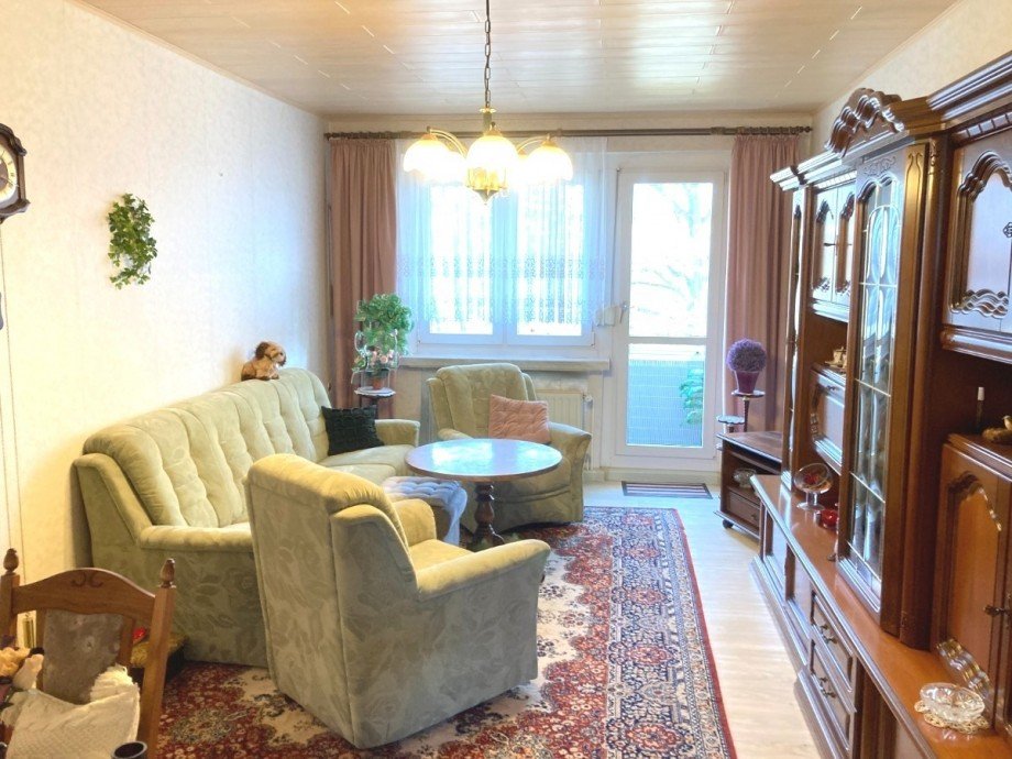 Wohnzimmer Etagenwohnung Teterow