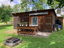 Bild... Wohnhaus mit Fachwerk - Traumgrundst�ck mit ca. 10.500 m� - Einbauk�che - Kaminofen - Carport....