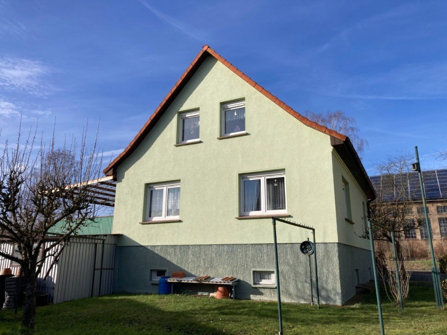 Ansicht R�ckseite Einfamilienhaus Malchin
